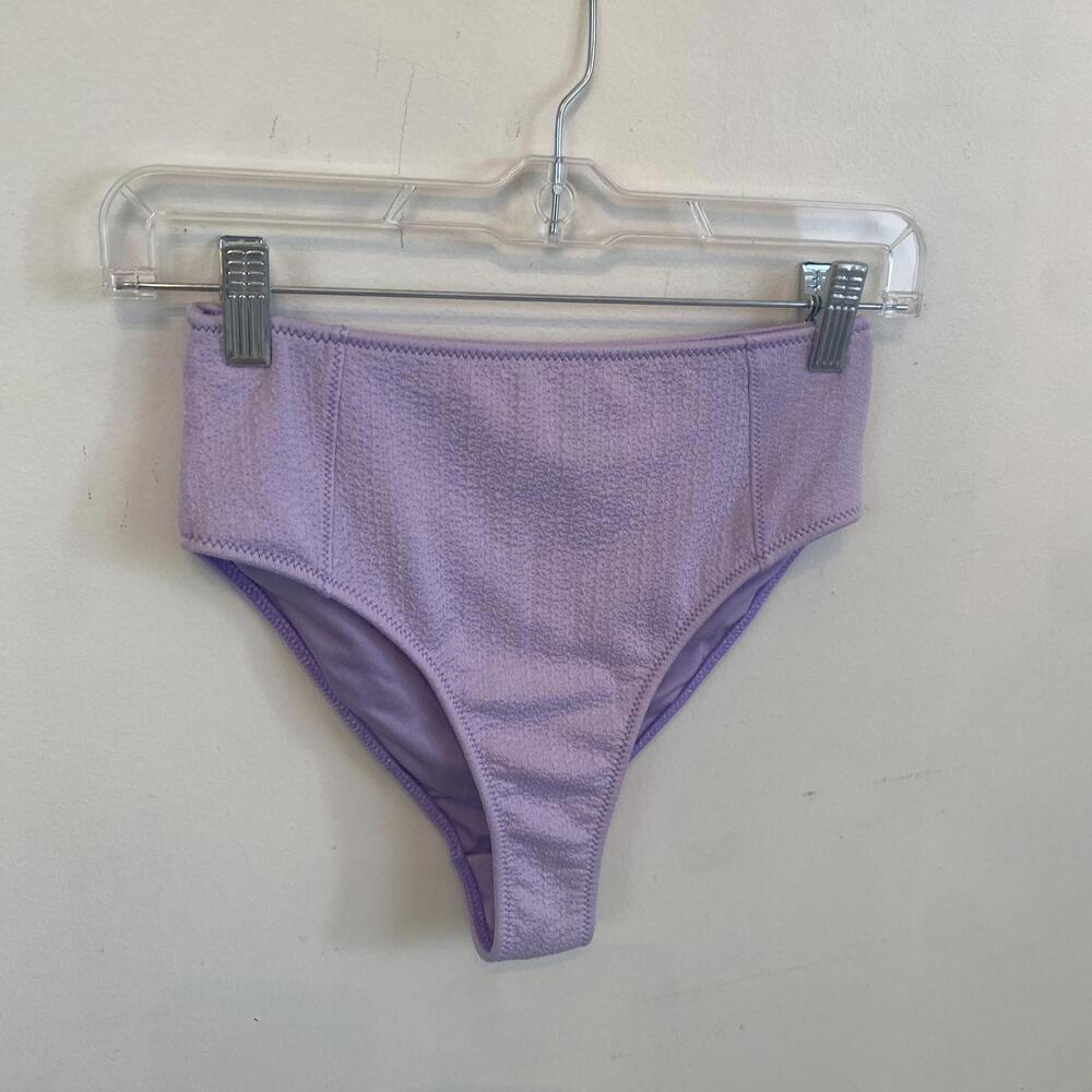 TRIANGL purple high rise bikini set sz S/L - Picture 4 of 8